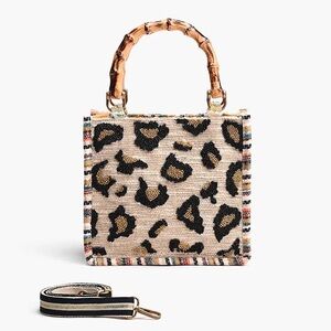 NWOT America & Beyond Luxe Leopard Handbag